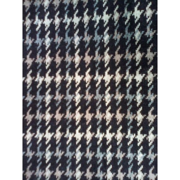 Susan Graver Dress Jacquard Sweater Knit Houndstooth Pattern Neutral Colors XL - Picture 9 of 12